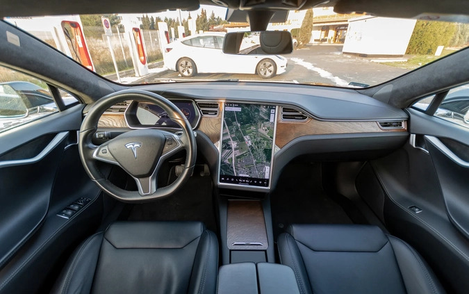 Tesla Model S cena 162000 przebieg: 116000, rok produkcji 2017 z Zgierz małe 37